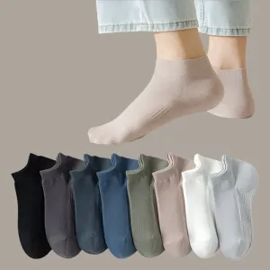 Men's Spring & Summer Combed Cotton Socks – Soft & Breathable