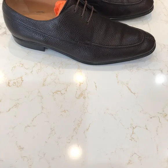 Men's Stylish Brown Leather Dress Shoes
