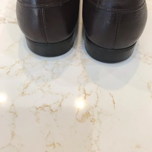 Men's Stylish Brown Leather Dress Shoes