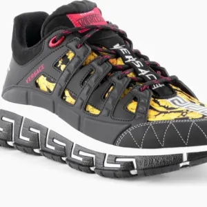 Men’s Versace Trigrega Baroque Sneakers Size 45/US 12