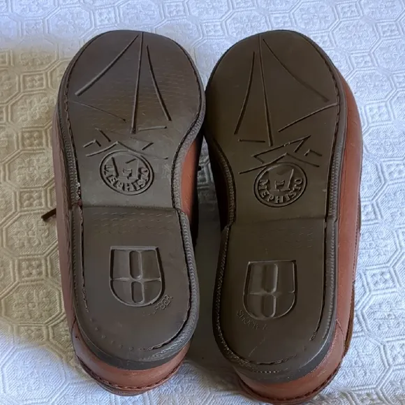 Mephisto Spinnaker Brown Leather Boat Shoes