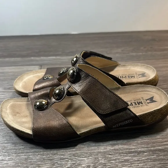 Mephisto Women's Brown Sandals size 40 (b51)