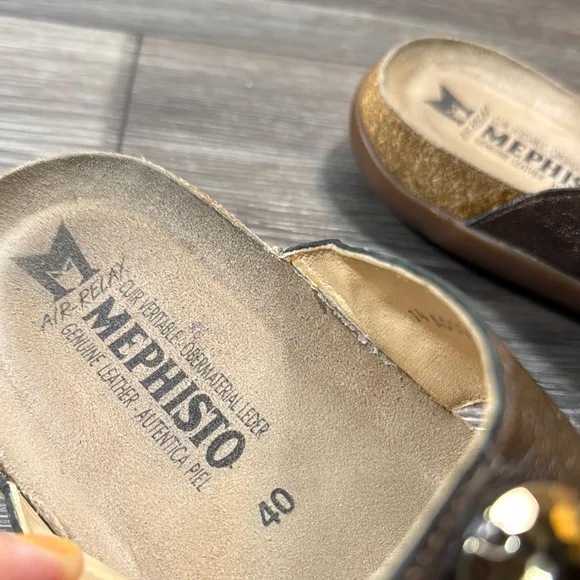 Mephisto Women's Brown Sandals size 40 (b51)