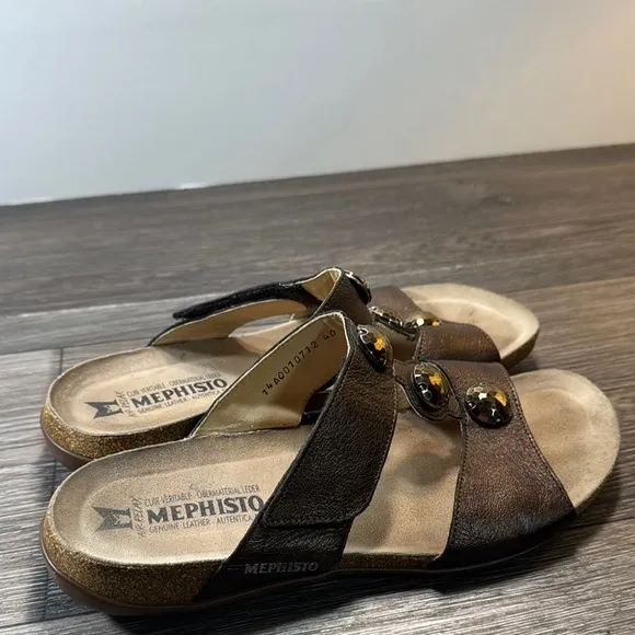 Mephisto Women's Brown Sandals size 40 (b51)
