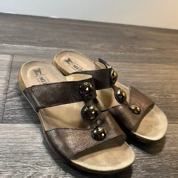 Mephisto Women's Brown Sandals size 40 (b51)