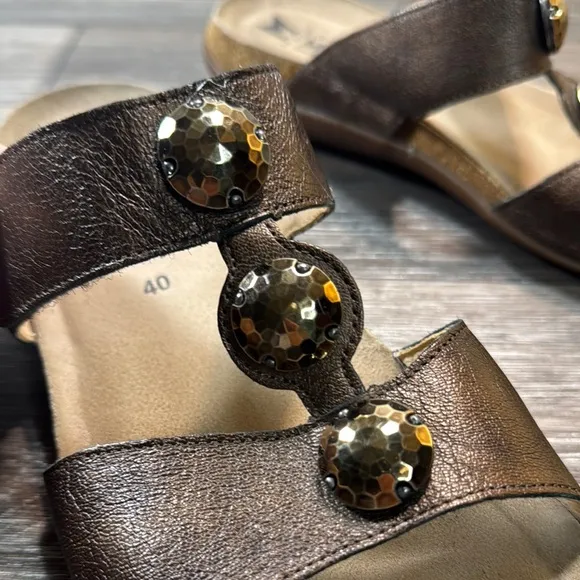 Mephisto Women's Brown Sandals size 40 (b51)