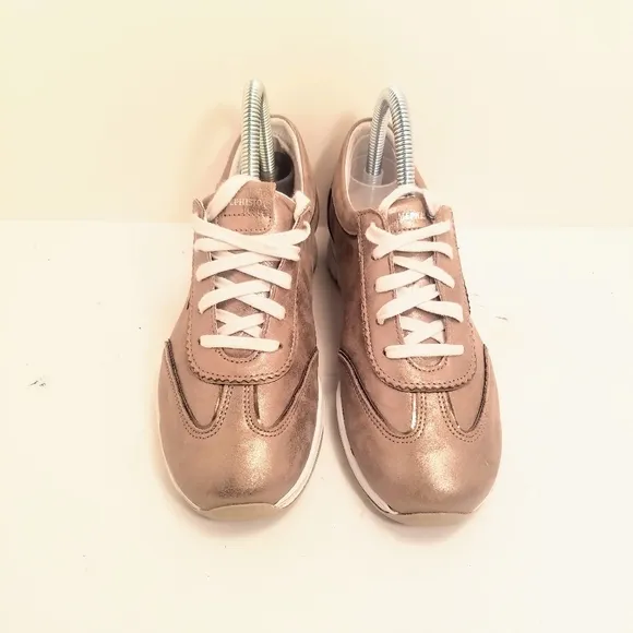 Mephisto Yael Metallic Colored Sneakers