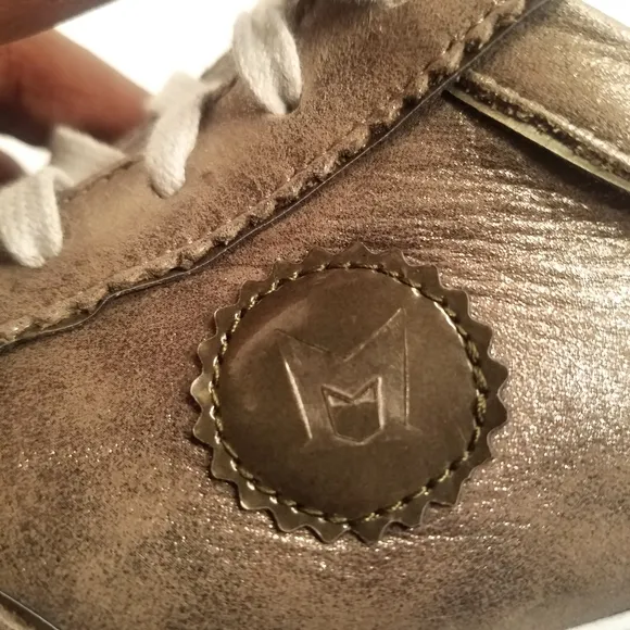 Mephisto Yael Metallic Colored Sneakers