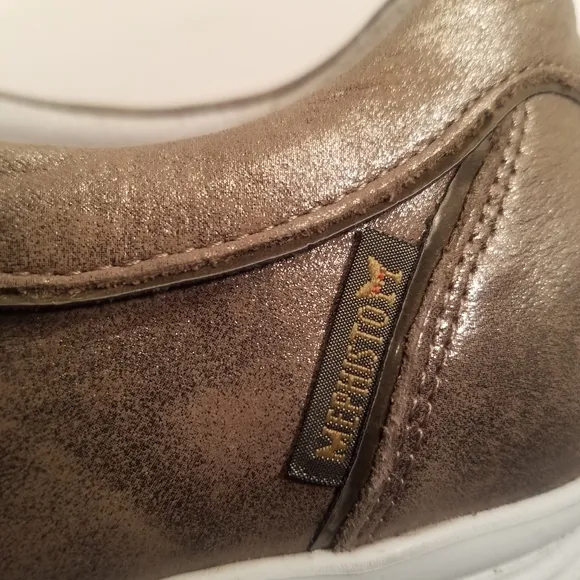 Mephisto Yael Metallic Colored Sneakers