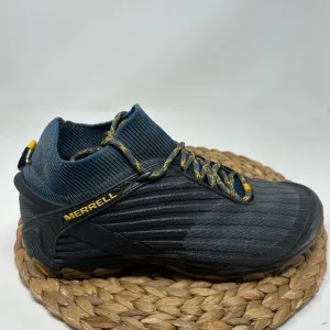 Merrell Chameleon 7 Knit Mid Hiking Boots Gray Black Vibram Soles Size 11 Men's