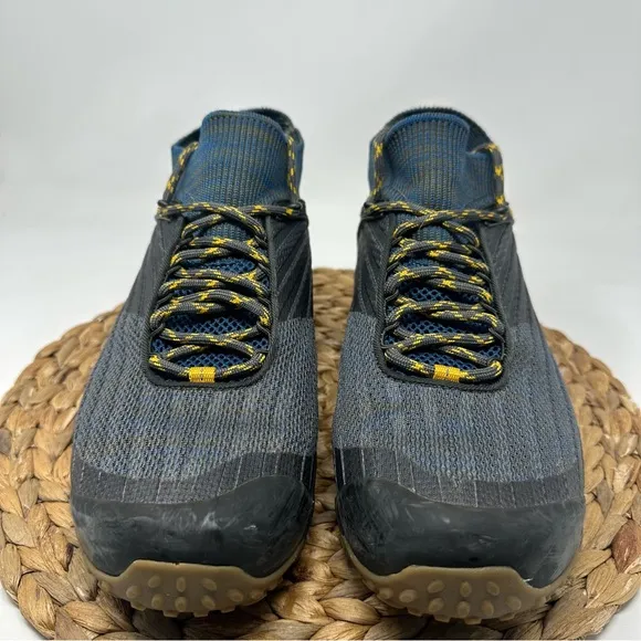 Merrell Chameleon 7 Knit Mid Hiking Boots Gray Black Vibram Soles Size 11 Men's
