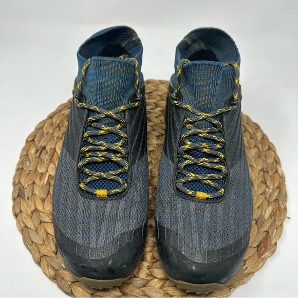 Merrell Chameleon 7 Knit Mid Hiking Boots Gray Black Vibram Soles Size 11 Men's