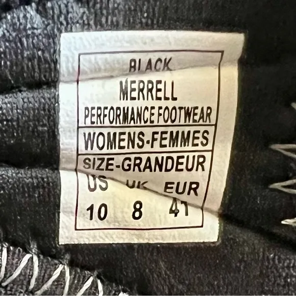 Merrell Form 2 Women Black Grip Soles Size 10 Performance Outdoor Hiking Sandals