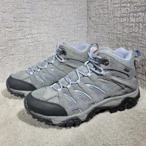 Merrell Moab 3 Men's Size 11 US Gray Suede Mid Waterproof Hiking Boots J88792