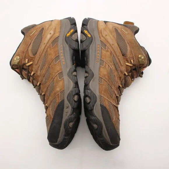Merrell Moab 3 Men’s Size US 14 Mid Waterproof Hiking Boots Earth Brown