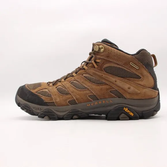 Merrell Moab 3 Men’s Size US 14 Mid Waterproof Hiking Boots Earth Brown