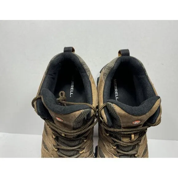 Merrell Moab 3 Mid Men's Size 13 US Brown Suede Waterproof Hiking Boots J035839