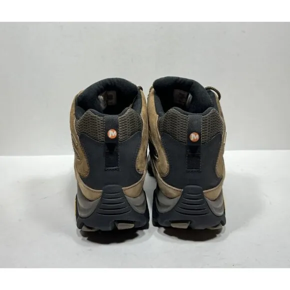 Merrell Moab 3 Mid Men's Size 13 US Brown Suede Waterproof Hiking Boots J035839