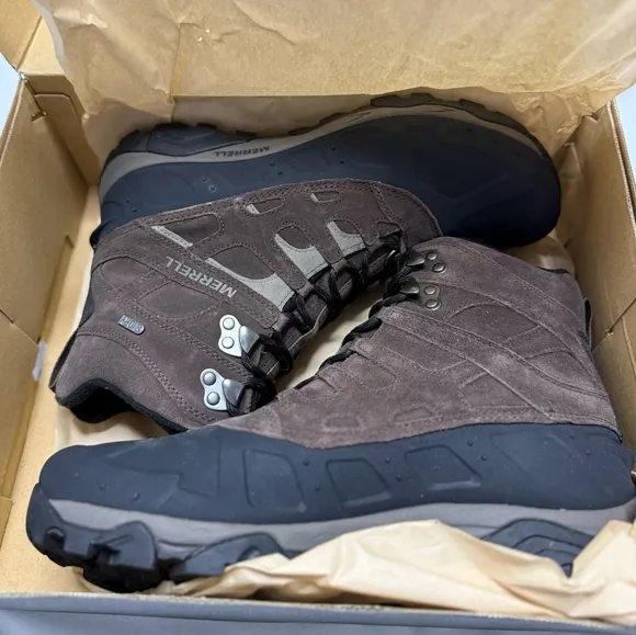Merrell Moab Polar Hiking Boots- Men's Size 11 in Expresso J21147