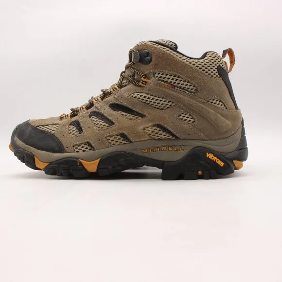 Merrell Moab Ventilator Mid Walnut Men's Size 8 Athletic Hiking Boots j86593