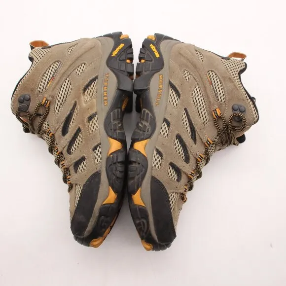 Merrell Moab Ventilator Mid Walnut Men's Size 8 Athletic Hiking Boots j86593