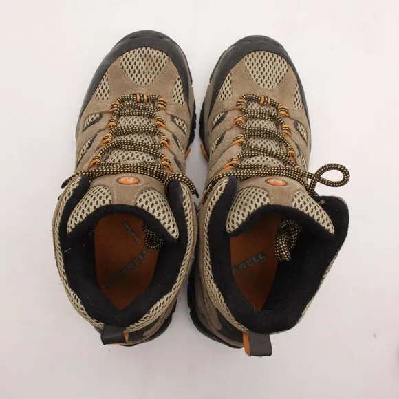 Merrell Moab Ventilator Mid Walnut Men's Size 8 Athletic Hiking Boots j86593