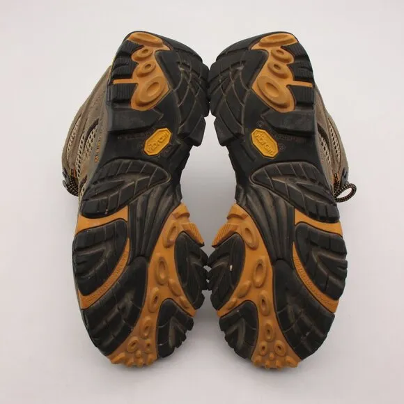 Merrell Moab Ventilator Mid Walnut Men's Size 8 Athletic Hiking Boots j86593