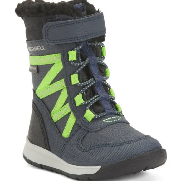 Merrell Snow Crush 2.0 Jr Waterproof Winter Boots (Toddler) NIB