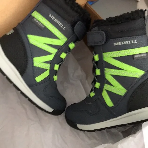 Merrell Snow Crush 2.0 Jr Waterproof Winter Boots (Toddler) NIB