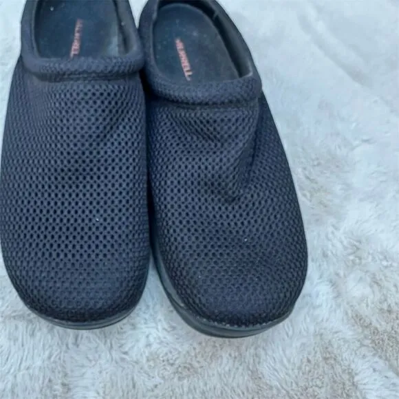 Merrell Women's Encore Q2 Breeze Black Slip-On Mules Size 11 Casual