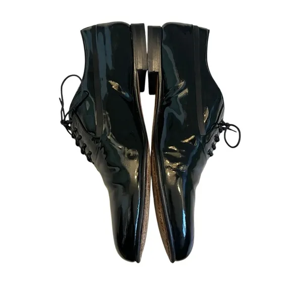Mezlan Broadway Patent Leather Dress Shoes, Sz 14