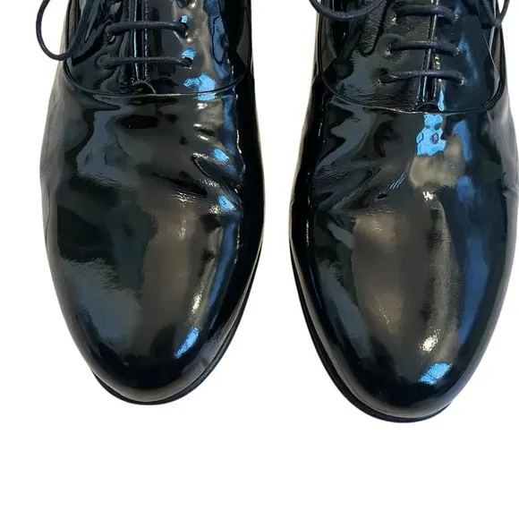 Mezlan Broadway Patent Leather Dress Shoes, Sz 14