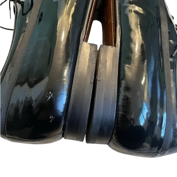 Mezlan Broadway Patent Leather Dress Shoes, Sz 14