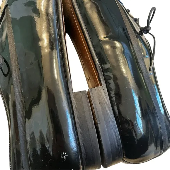 Mezlan Broadway Patent Leather Dress Shoes, Sz 14