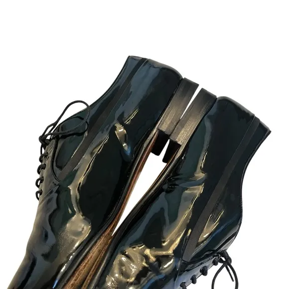 Mezlan Broadway Patent Leather Dress Shoes, Sz 14