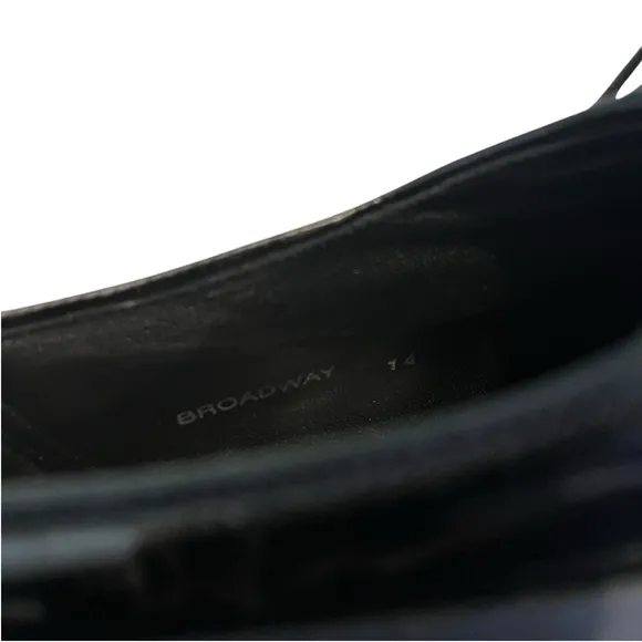 Mezlan Broadway Patent Leather Dress Shoes, Sz 14