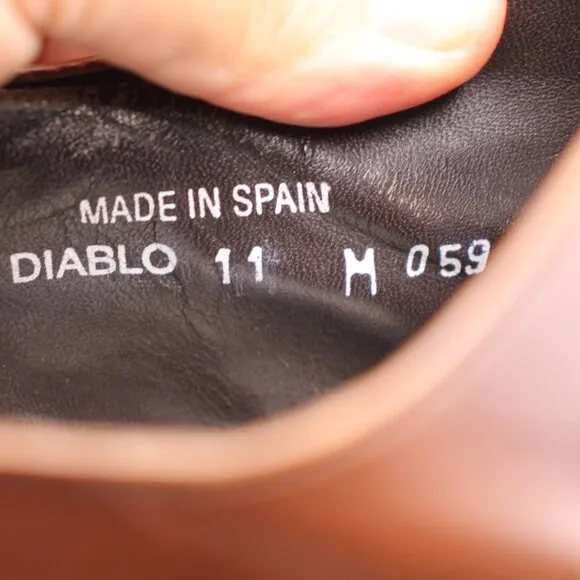 Mezlan Diablo Men's 11 Brown Leather Fisherman Sandals Casual Shoes