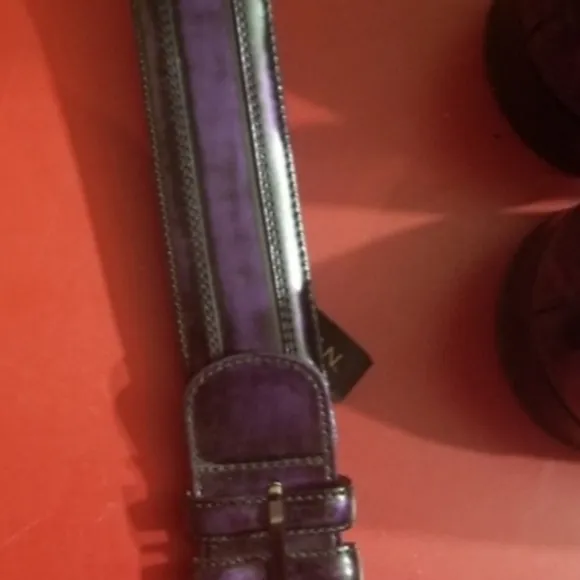 Mezlan Medusa III Purple - 11.5 M &amp; Belt