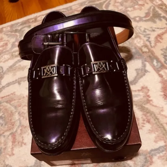 Mezlan Medusa III Purple - 11.5 M &amp; Belt