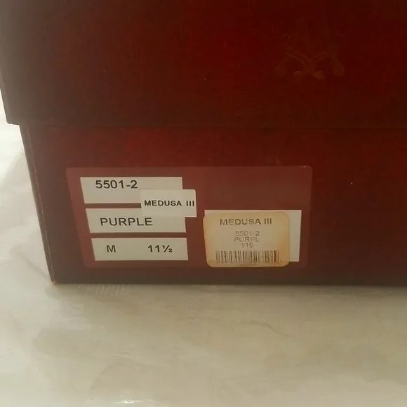 Mezlan Medusa III Purple - 11.5 M &amp; Belt