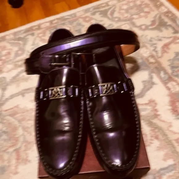 Mezlan Medusa III Purple - 11.5 M &amp; Belt
