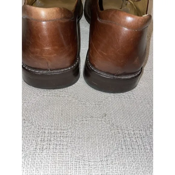 Mezlan Men’s Dress Shoes Size 10.5 D Brown Leather Business Formal City