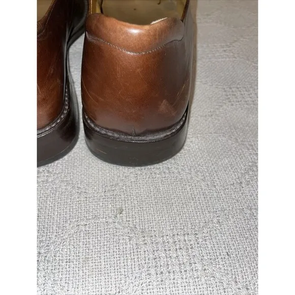 Mezlan Men’s Dress Shoes Size 10.5 D Brown Leather Business Formal City