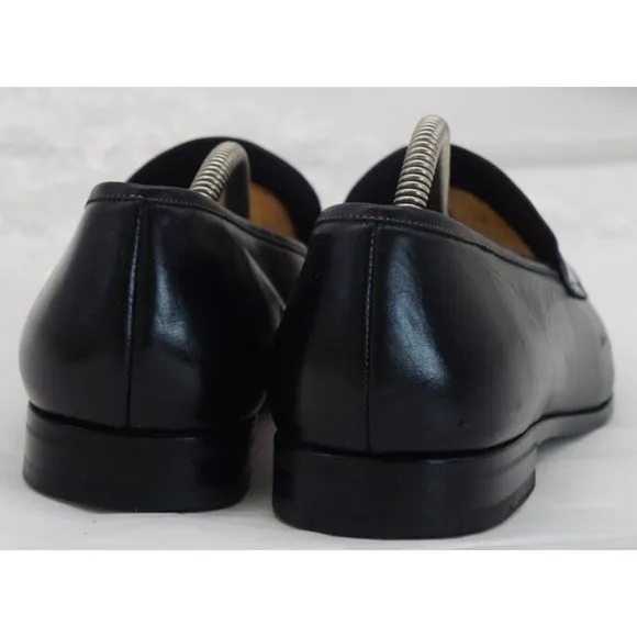 Mezlan Size 10.5 M Black Penny Loafers Shoes MEN'S
