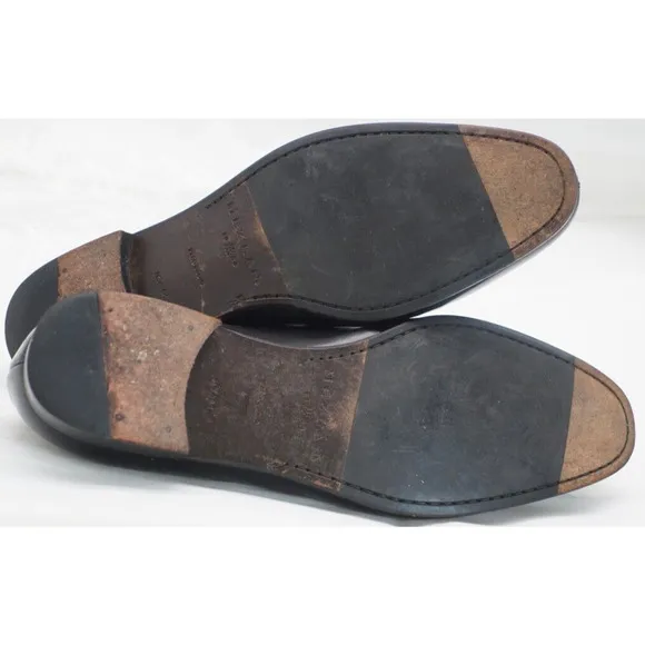 Mezlan Size 10.5 M Black Penny Loafers Shoes MEN'S