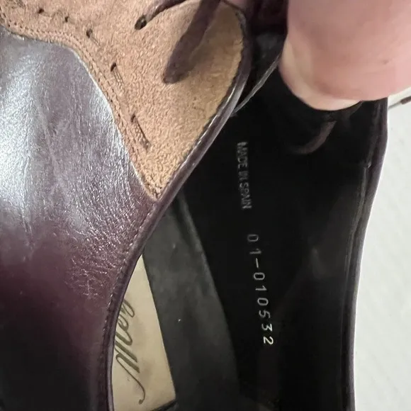 Mezlan Termoli Men's Brown Leather Oxford Lace Shoes - Made In Spain - Sz 10.5 M