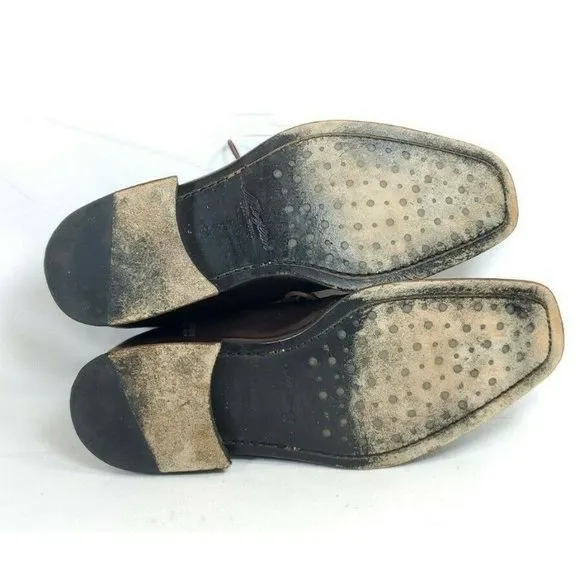 Mezlan Termoli Oxford Dress Shoes Men's Size 9 Leather And Suede Uppers