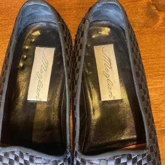 MEZLAN Tuxedo Woven Silk Formal unisex Dress Loafer Shoe Unisex mens 9 womens 10