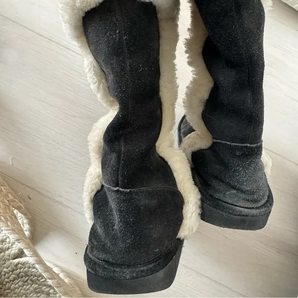 Michael Kors - Black Winter Tall II boots - Suede
