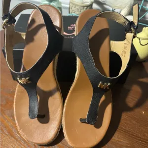 Michael Kors Black Women's Sandals -Size 8 Worn 3 times